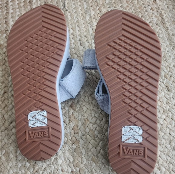 lavender vans cayucas mega platform double strap sandals - Picture 7 of 8